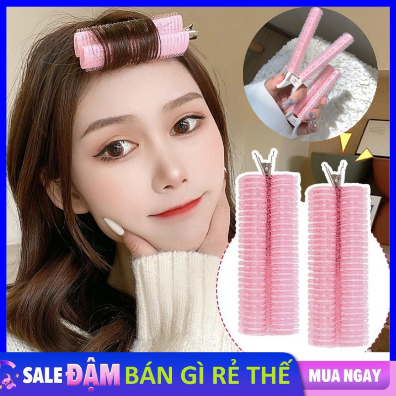 Kẹp Cố Định Tóc Mái Dạng Lô Cuốn Làm Phồng Tóc Nhiều màu - Kẹp Phồng Chân Tóc Hàn Quốc -Lô Uốn Chân 