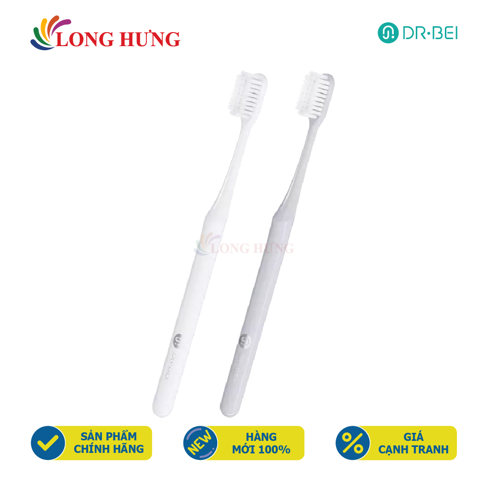 Bàn Chải Đánh Răng Xiaomi Dr - Bei 30127 Gb30003 - Hàng Nhập Khẩu - Thân Bàn Chải Chống Trượt Lông Bàn Chải Mềm Mại Làm Sạch Bảo Vệ Nướu