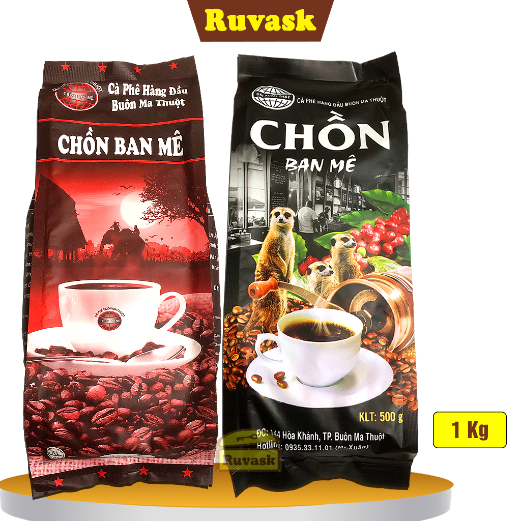 COMBO Cà Phê Pha Phin Chồn Ban Mê 500g/ 1kg ĐẶC BIỆT NGON - Cà Phê Chồn Cao Cấp Hương Vị Thượng Hạng
