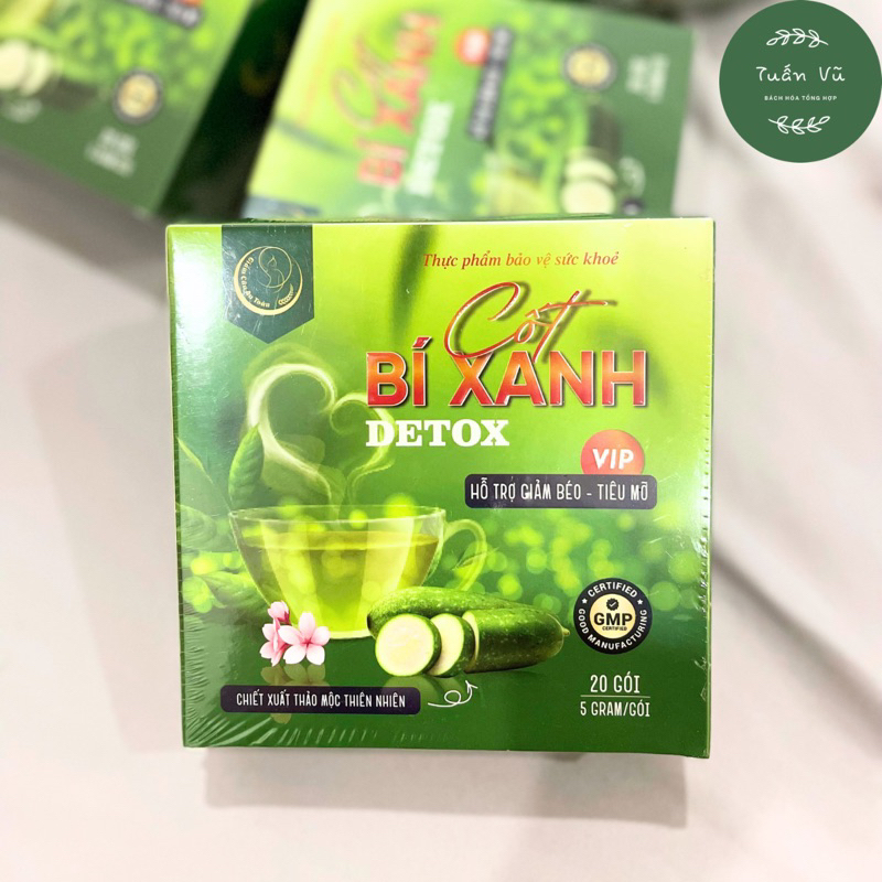 Cốt Bí Xanh Detox - Hỗ Trợ Giảm Cân