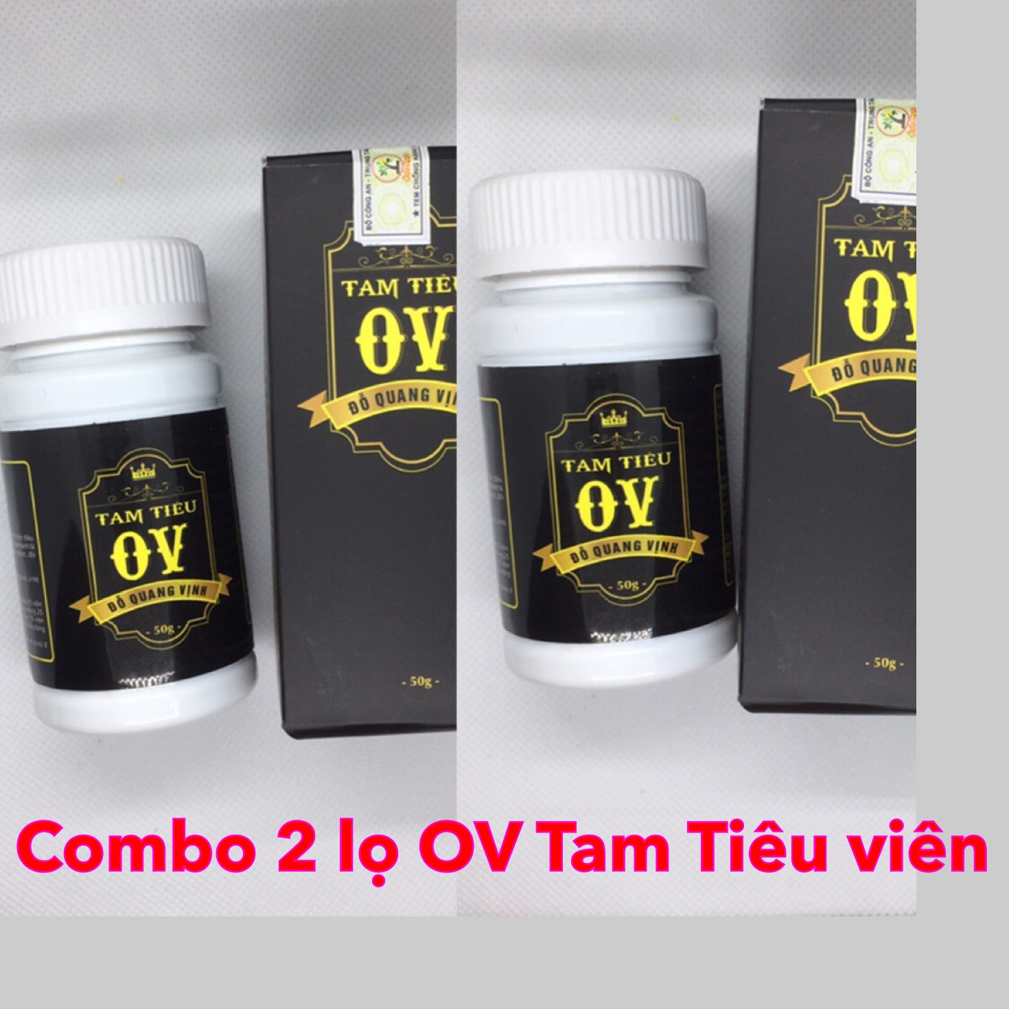 Combo 2 lọ OV Tam Tiêu dạng viên 🌸Xoá sổ Hôi Miệng🌸