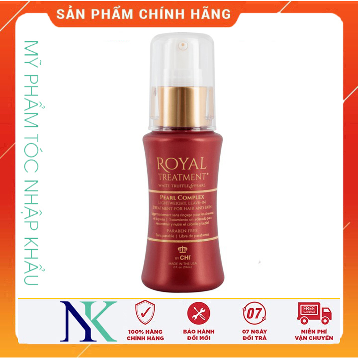 [Hcm]Tinh Dầu Dưỡng Tóc Chi Royal Treatment 59Ml