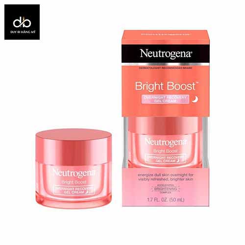 [Hcm]Kem Dưỡng Ẩm Trắng Sáng Da Neutrogena Bright Boost Gel Cream (50Ml)