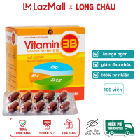 Viên uống Vitamin 3B giúp giảm đau nhức tê bì chân tay - hộp 100 viên