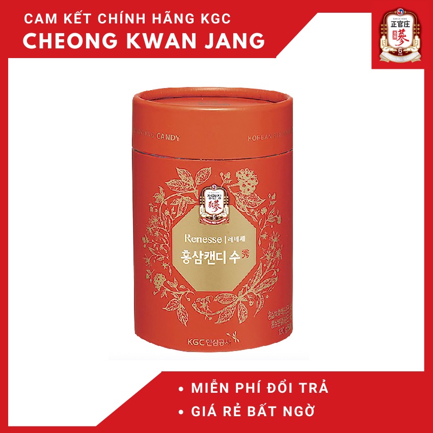 Kẹo Hồng Sâm Kgc Gói 120G - Tốt Cho Sức Khoẻ Giúp Tinh Thần Sảng Khoái - 8809332397541