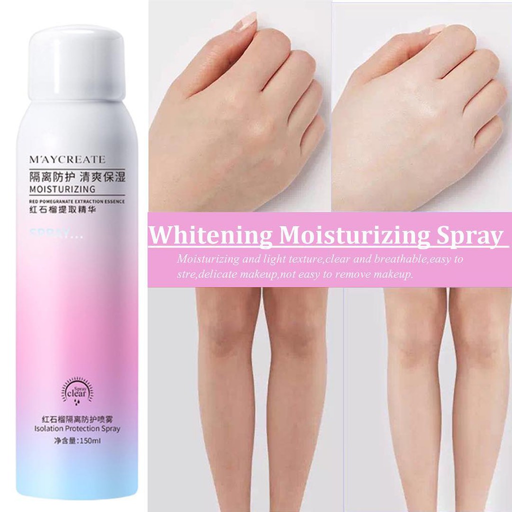 [HCM]Xịt Chống Nắng Trắng Da Maycreate