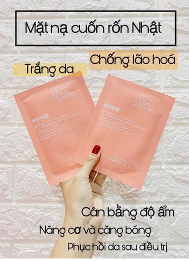 Mặt Nạ Nhau Thai Chính Hãng Nhật Bản Hộp 50 Miếng