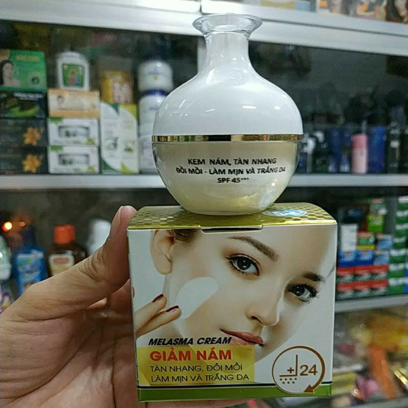 [HCM]KEM GIẢM NÁMTÀN NHANGĐỒI MỒILÀM MỊN VÀ TRẮNG DA”MIỀN THẢO MỘC”10GR