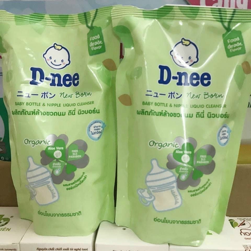 NƯỚC RỬA BÌNH SỮA DNEE CHO BÉ TÚI 600ml
