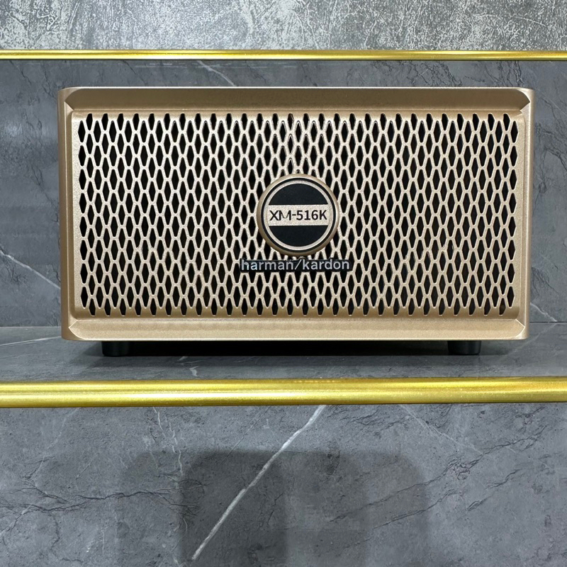 Loa Bluetooth Harman/Kardon XM-516K. Siêu Phẩm Vỏ Gỗ Tinh Tế Âm Thanh Stereo Kép Trầm Ấm. Kết Hợp Đè