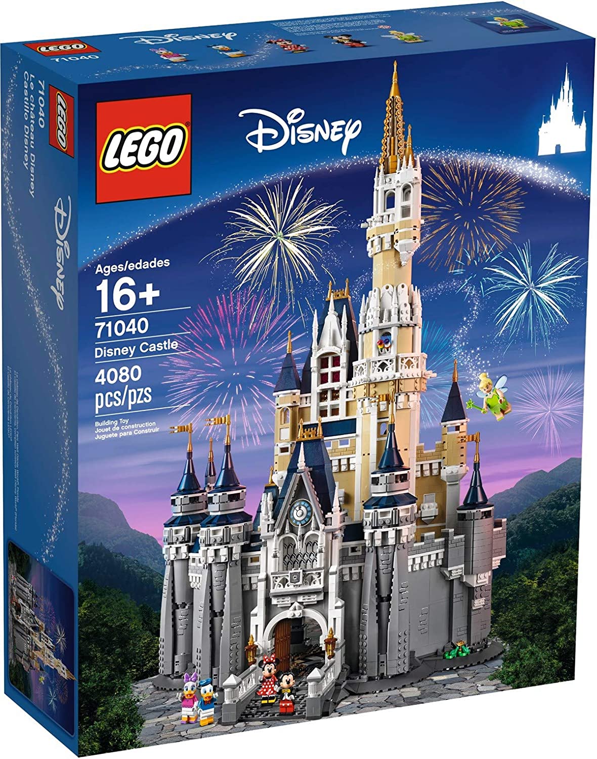[HAPPY BRICKS] - LEGO  DISNEY - 71040 - LÂU ĐÀI DISNEY - THE DISNEY CASTLE