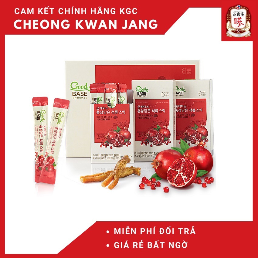 Good Base Hồng Sâm Chứa Lựu Cheong Kwan Jang - Chống Lão Hóa Làm Đẹp Da Tốt Cho Phụ Nữ