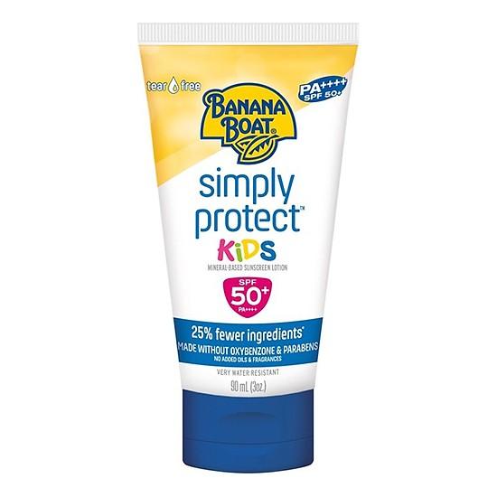 Kem Chống Nắng Trẻ Em Banana Boat Simply Protect Spf50 - 90Ml