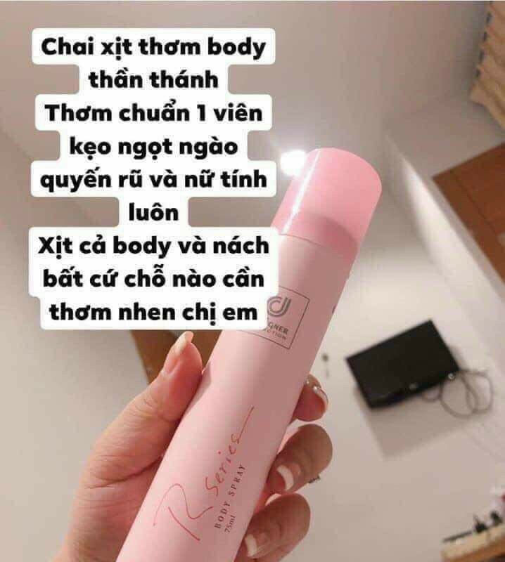 Xịt Body Rserie Hồng