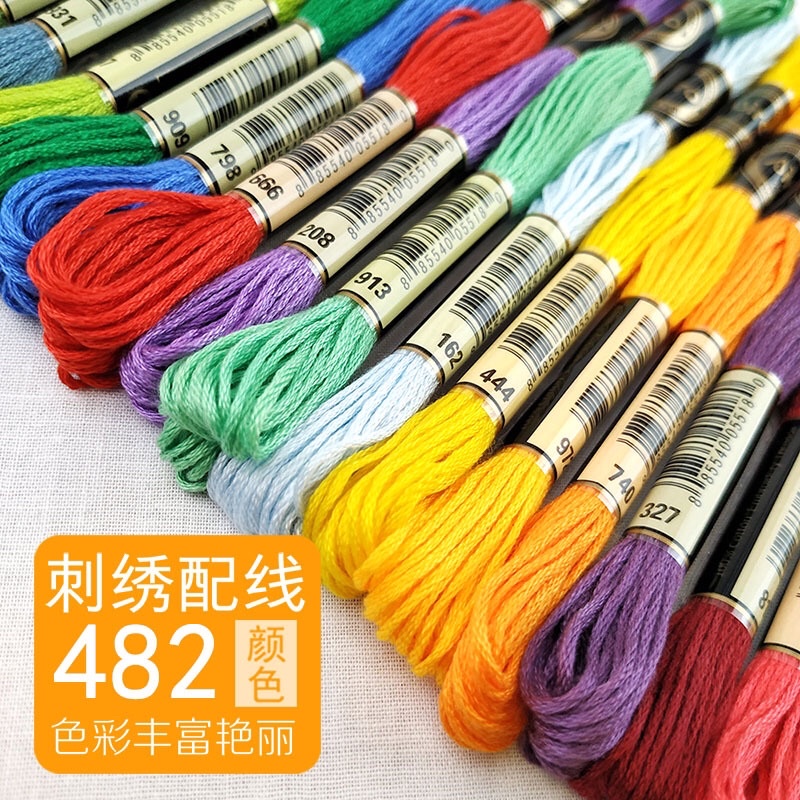 [AIRO TÉP LẺ] chỉ thêu airo cotton