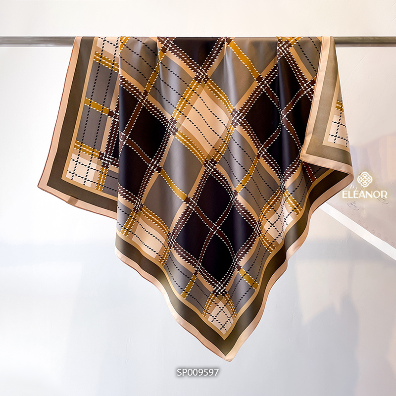 Khăn quàng cổ bandana 90 x 90cm Eleanor Accessories khăn turban phụ kiện thời trang 5000