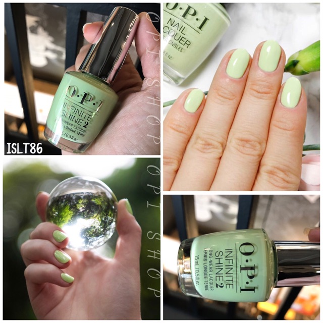 [Hcm]Sale 50% - Sơn Móng Tay Opi - Sơn Nắp Bạc Siêu Bóng(Islt86)