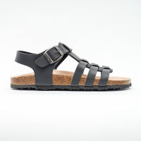 DK12 - Sandal Birken Đế Trấu BIOLINE Official Thiết Kế Quai Da Bò Chiến Binh Unisex Nam Nữ