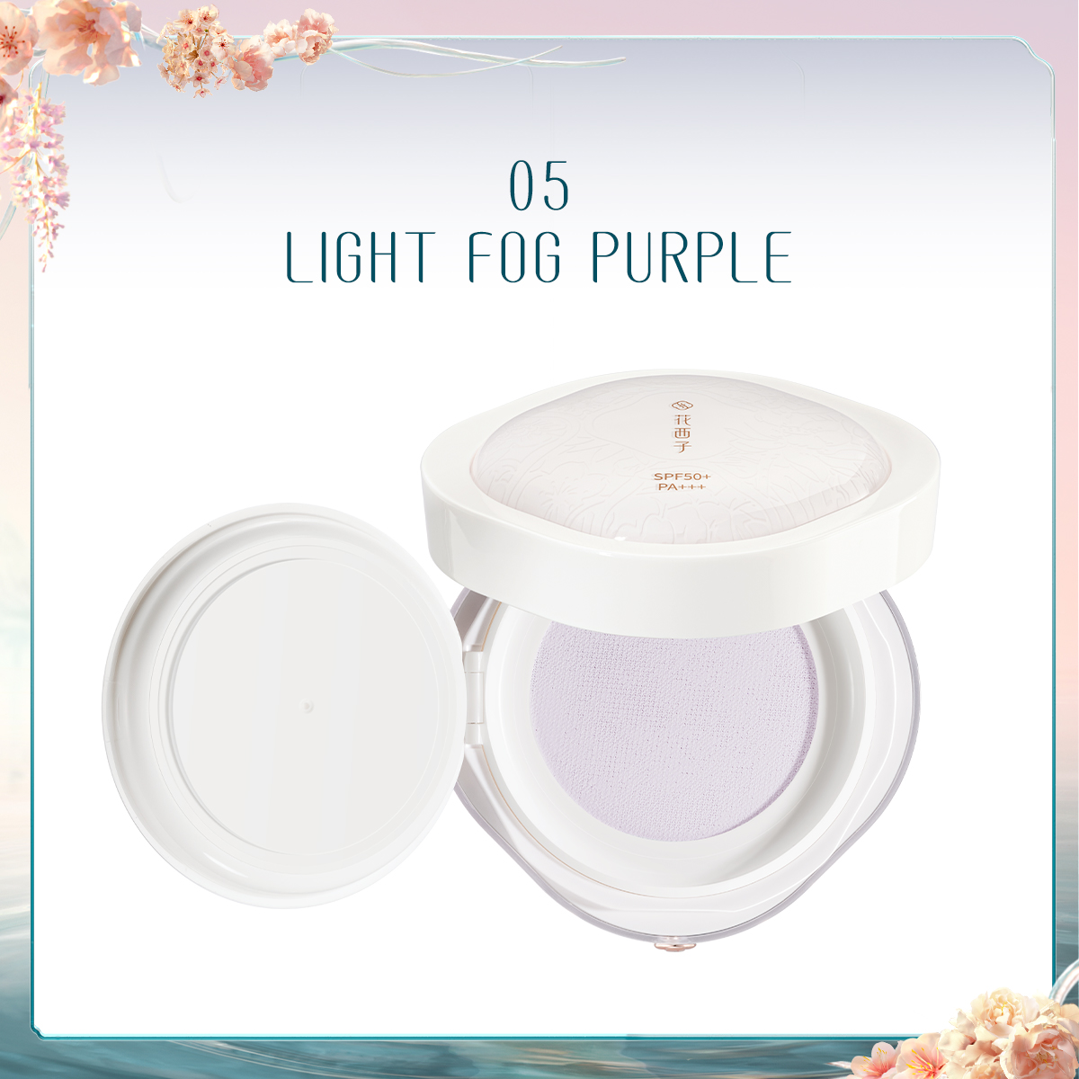 Florasis ( Hoa Tây Tử) Phấn Phủ Dạng Bột SPF – 2 Trong 1: Cố Định Lớp Trang Điểm & Bảo Vệ Da Kết Cấu