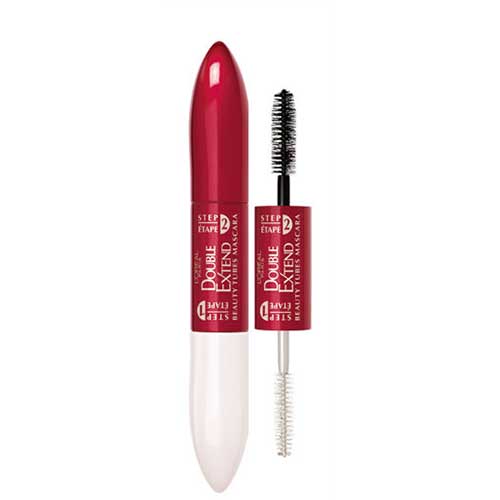 Mascara 2 Đầu Dưỡng Mi Loreal Paris Double Extend Beauty Tubes 5.2Ml