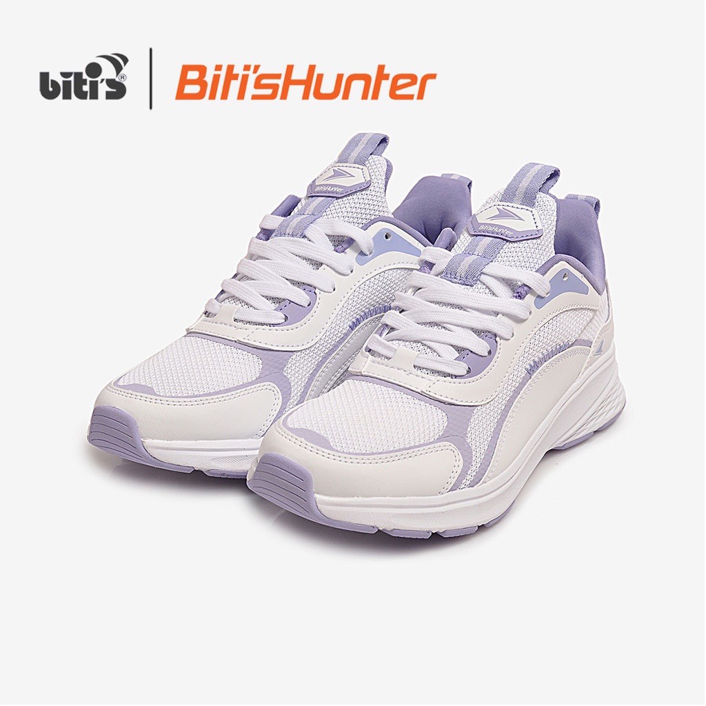 Giày Thể Thao Cao Cấp Nữ Bitis Hunter Core 3D-Airmesh White - DSWH08700TRG
