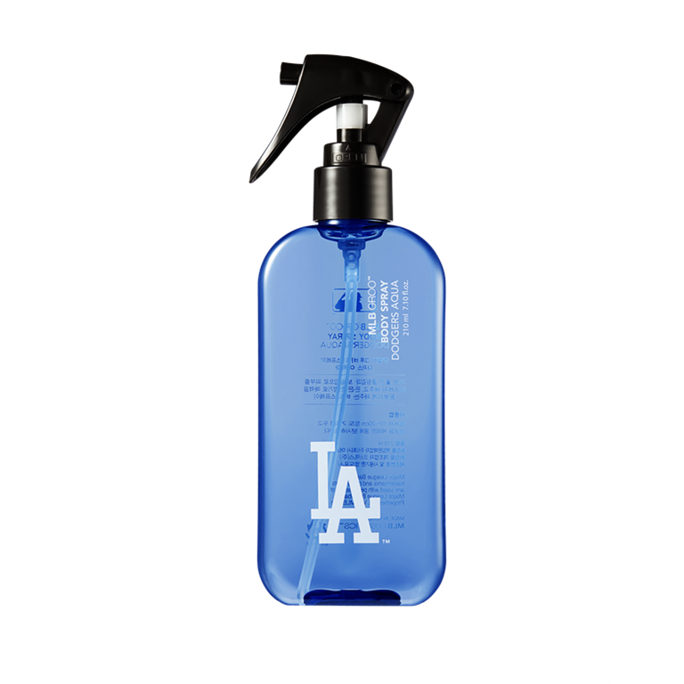 Xịt Thơm Body Khử Mùi Lưu Hương Mlb Groo Body Spray Dodgers Aqua