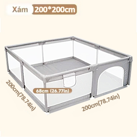 Quây Bóng Cho BéSân chơi trong nhà Nhà banh cho bé khung inox chữ nhật cao cấpđảm bảo an toànDễ Dàng Tháo Lắp