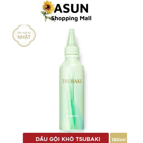 [Hcm]Dầu Gội Khô Tsubaki Nhật Dry Shampoo 180Ml