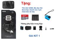 Máy quay GoPro HERO8 Black Holiday Bundle