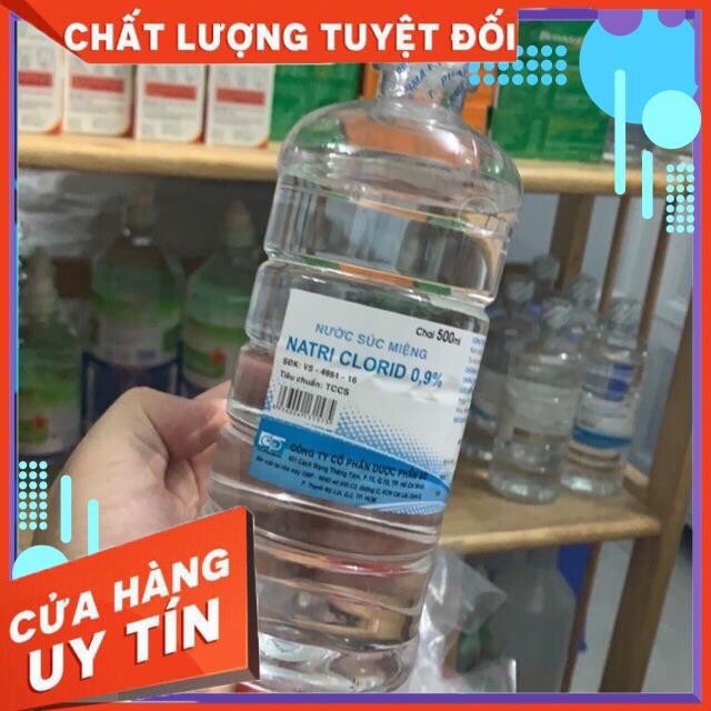 [Hcm]Nước Muối Sinh Lý 3/2 500Ml