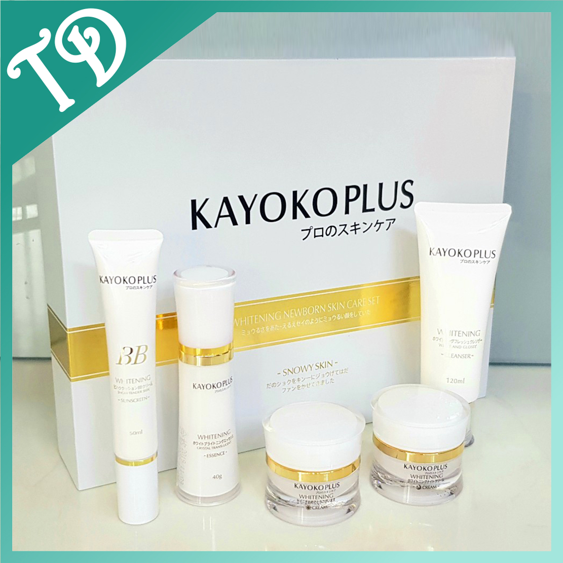 [CHÍNH HÃNG] Bộ mỹ phẩm Kayoko Plus trắng giúp làm mờ nám và dưỡng trắng da từ Nhật Bản mỹ phẩm Kayoko.