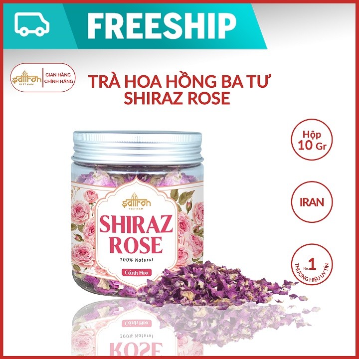 Trà Hoa Hồng Shiraz Sấy Khô 10Gr Nhập Khẩu - Sraz10(10Gr)