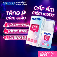 Gel Bôi Trơn Tăng Khoái Cảm Nữ Shell Love Pink Ấm Nóng Cấp Ẩm Mềm Mượt - Chai 50ml | SHELL CHÍNH HÃNG