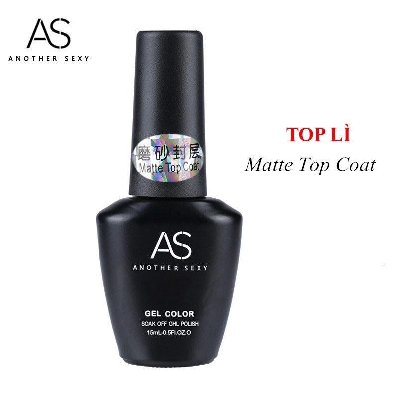 [HCM]Sơn gel AS sơn bóng lì (Matte top coat)