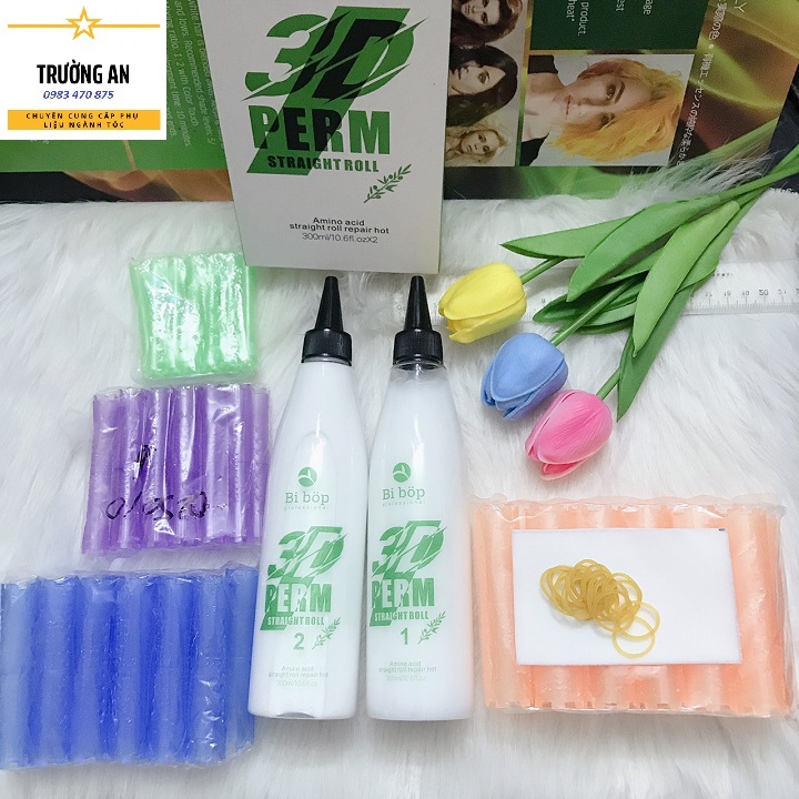 Thuốc Uốn Tại Nhà - Tặng Kèm Trục +Giấy +Chun