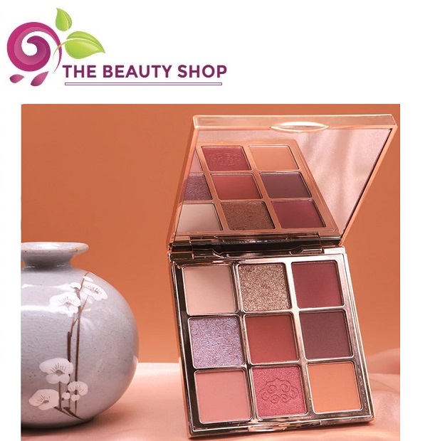 [Hcm][Bản 2019] Bảng Phấn Mắt 9 Ô Hojo 9 Color Eye Shadow Box 8043 - Nội Địa Trung