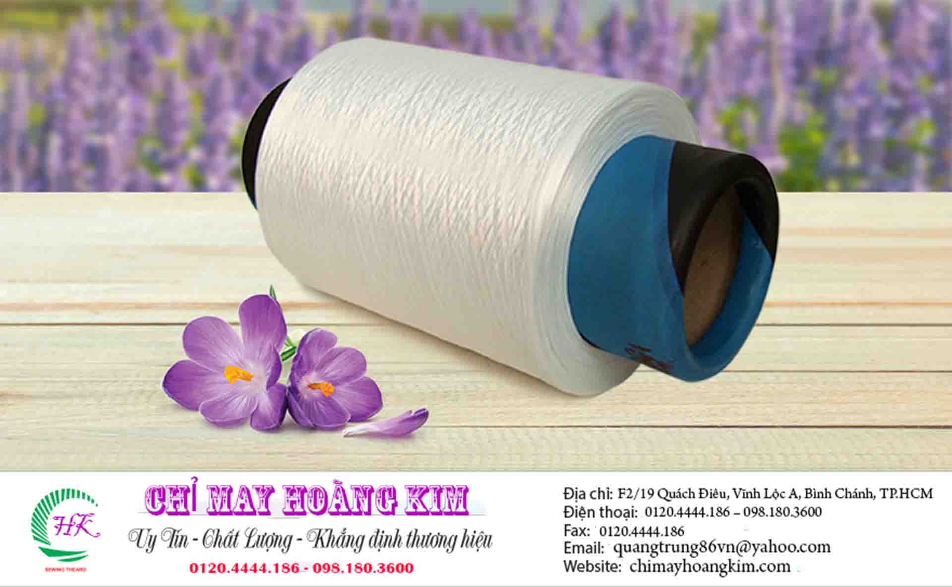 Chỉ tơ vắt sổ 75A 550g/ống chất liệu polyester cao cấp có độ bền màu cao không bị tưa chỉ khi may đả