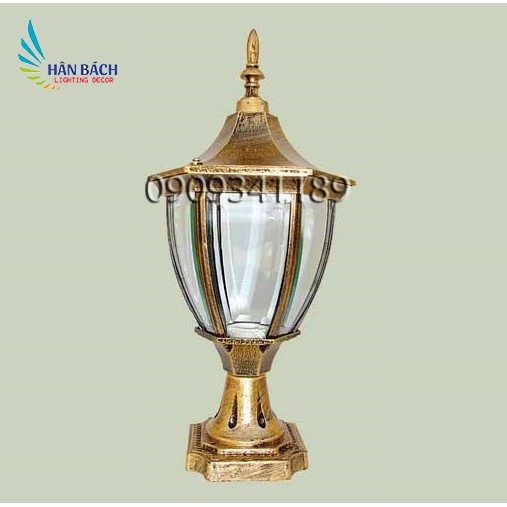 [RẺ VÔ ĐỐI] Đèn trụ cổng đèn gắn đầu cột ngoài trời - Tặng kèm bóng HABALI