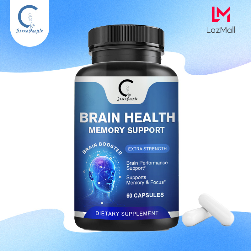 Thuốc bổ não GPGP GreenPeople cho trí nhớ và sự tập trung - Brain Booster hỗ trợ sự tập trung minh m