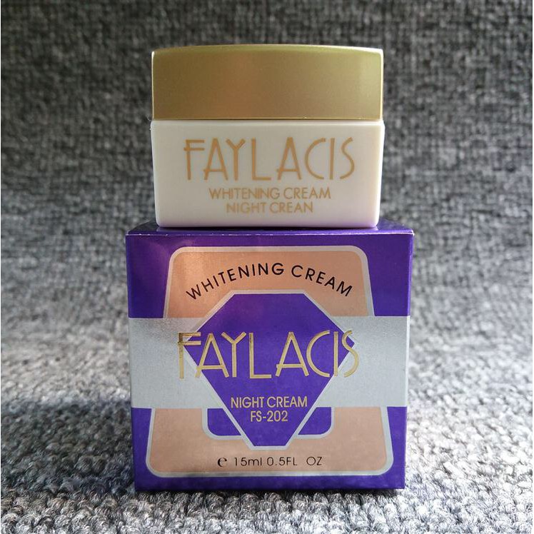 Kem dưỡng trắng da ban đêm whitening Faylacis Taiwan