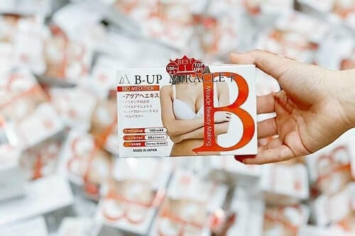 Viên Uống Nở Ngực Nở Mông B-Up Miracle 60 Viên Nhật Bản.