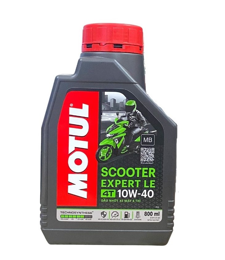 Nhớt motul scooter - nhớt xe tay ga motul 0.8l  nhớt dành cho xe tay ga scooter power  scooter exper