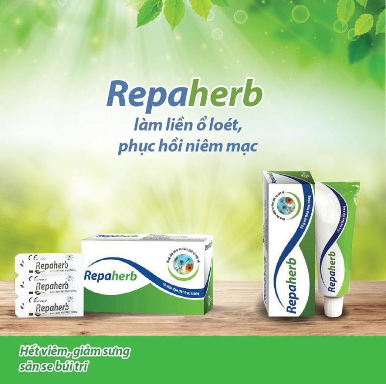 Repaherb 25G Mỡ Thoa Trực Tràng