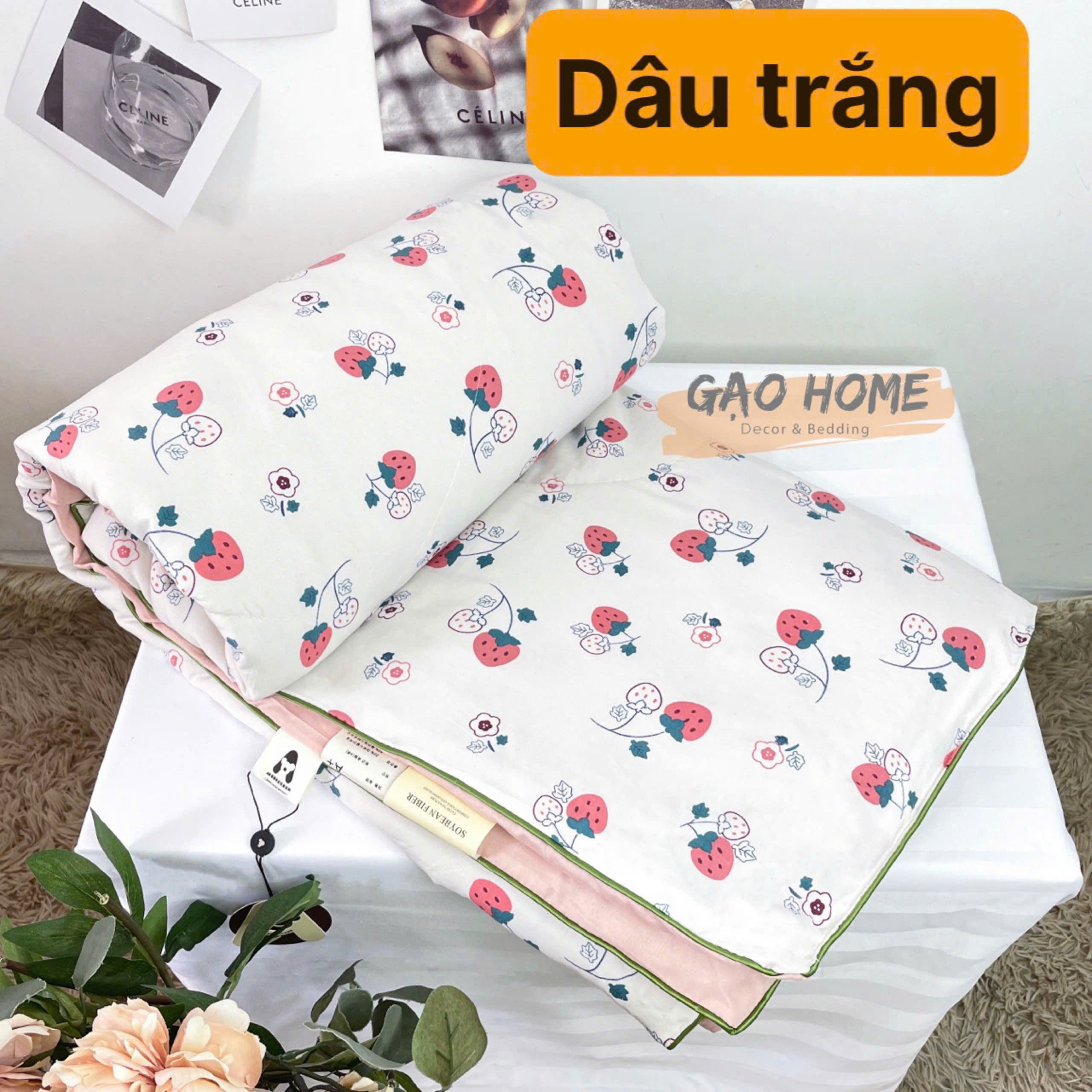 [FREESHIP❤️] CHĂN Hè Cotton Đũi Hàn Quốc Cực Mềm Mịn Chăn Sơ Đậu Nành Nhập Khẩu Mền Lẻ Chăn Lẻ Chăn 