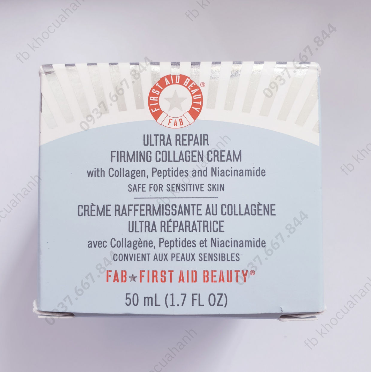 [Hcm][50Ml - Mỹ] Kem Dưỡng First Aid Beauty Ultra Repair Firming Collagen Cream