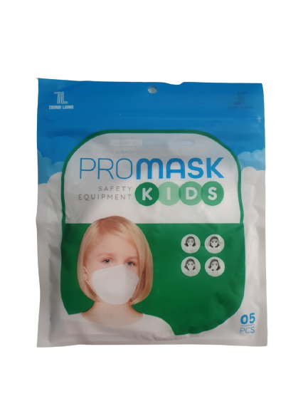 Túi 5 Khẩu trang y tế trẻ em N95 DR.PAPIE Promask Kids - từ 7 tháng đến 2 tuổi