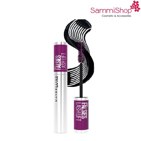 Mascara Làm Dày Và Cong Mi Màu Đen Maybelline Falsies Lash Lift Waterproof Very Back 8.6Ml