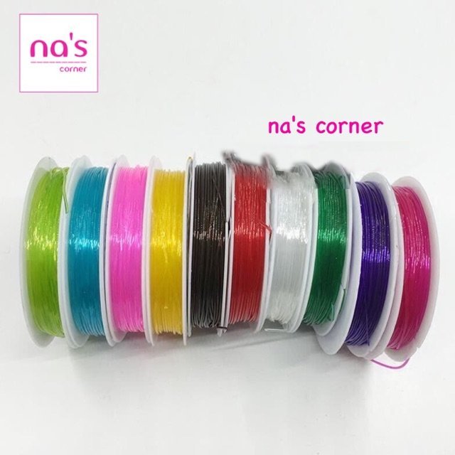 Dây cước thun xỏ vòng xâu vòng cước chun làm vòng tattoo choker thắt vòng đan dây xỏ chuỗi