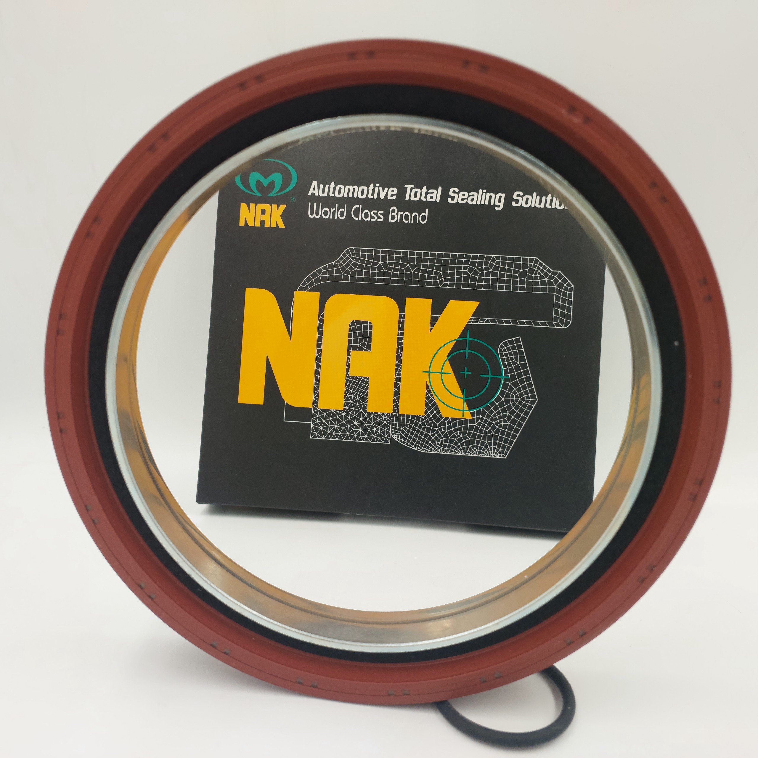 Phớt đuôi trục cơ 4D102/6D102/6D107/6D114 (NAK) 130*150*14