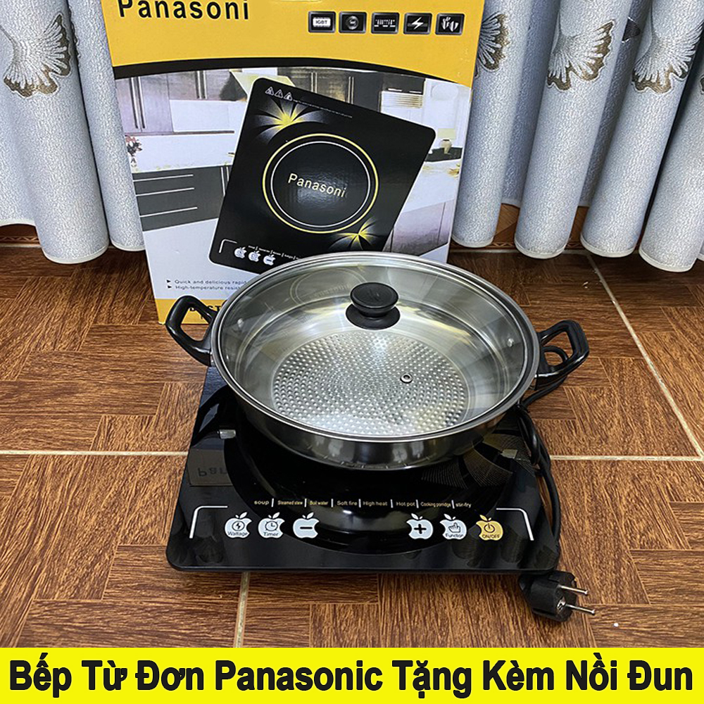 [Hàng nhập khẩu] Nơi bán Bếp Từ Đơn Panasonic giá rẻ uy tín chất lượng Bếp từ đơn Panasonic PA-01 Công Suất 2000W Làm Nóng Nhanh Bảo hành 1 năm